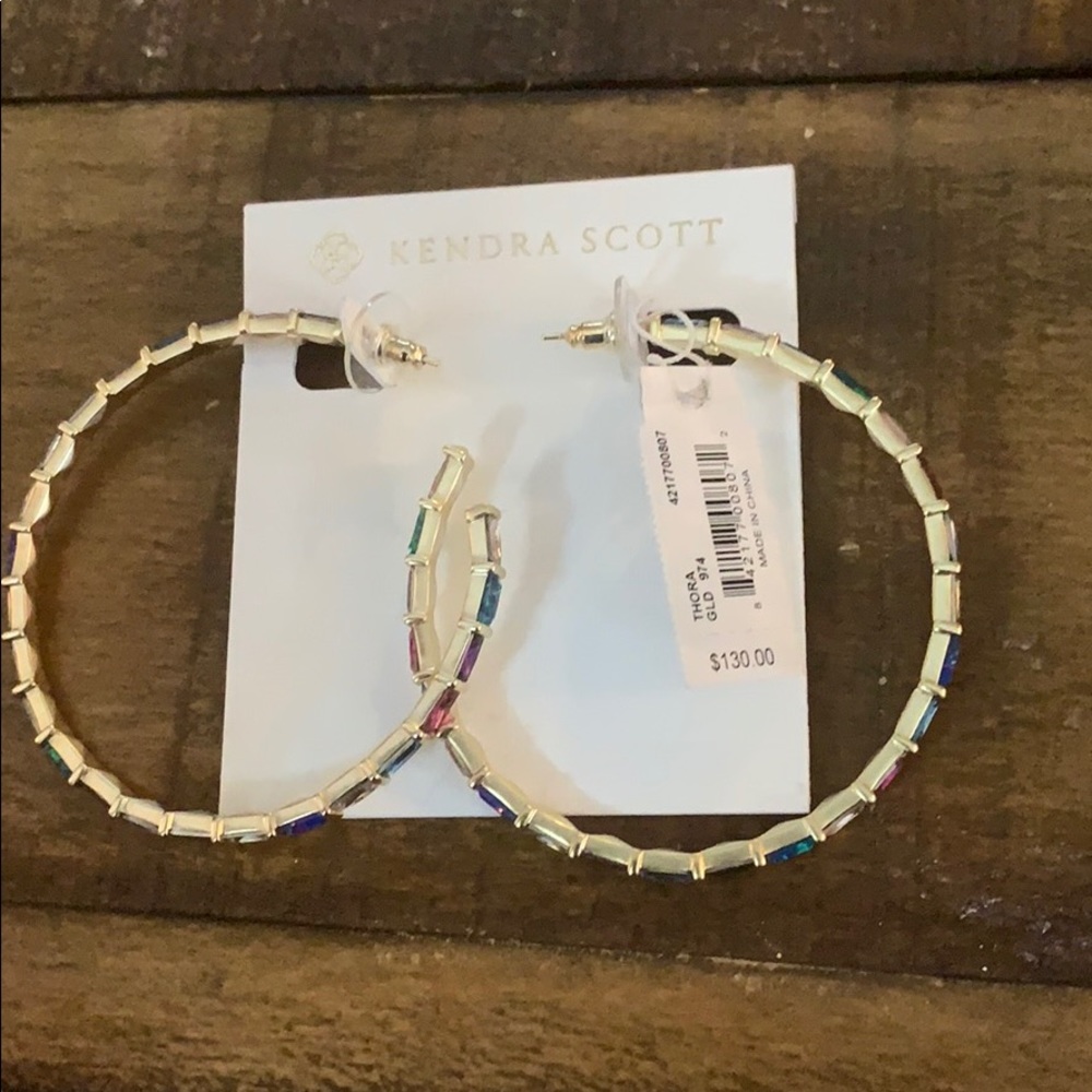 Kendra Scott hoop earrings